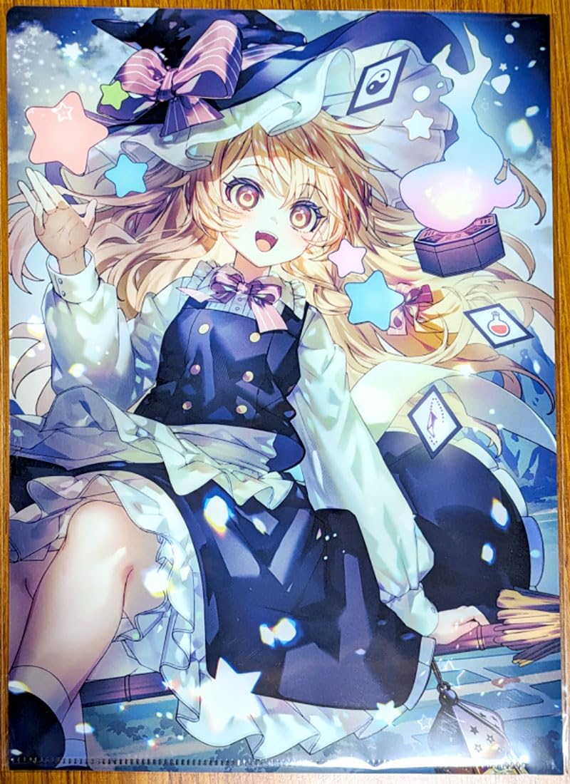 東方project 魔理沙 水着 美少女 クリアファイル VZ14