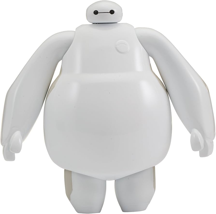 Amazon.com: Big Hero 6 0 Action Figure, White Baymax : Toys & Games