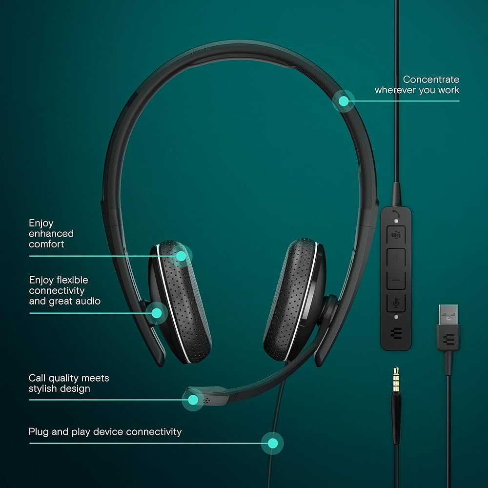 Amazon.co.jp: EPOS | SENNHEISER ADAPT 165T USB II (1000902) - 有線