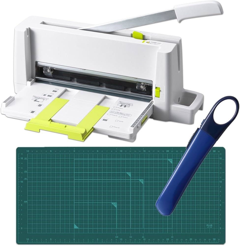 Amazon.co.jp: プラス 裁断機 PK-213 自炊セット (カッティングマット