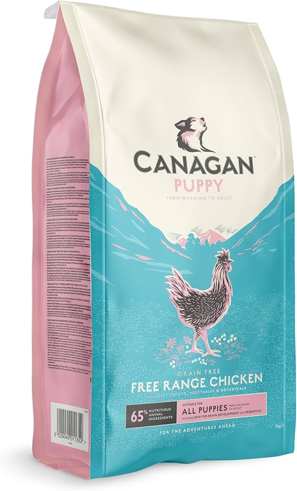 Amazon.co.jp: カナガン ドッグフード チキン 子犬用 (2kg