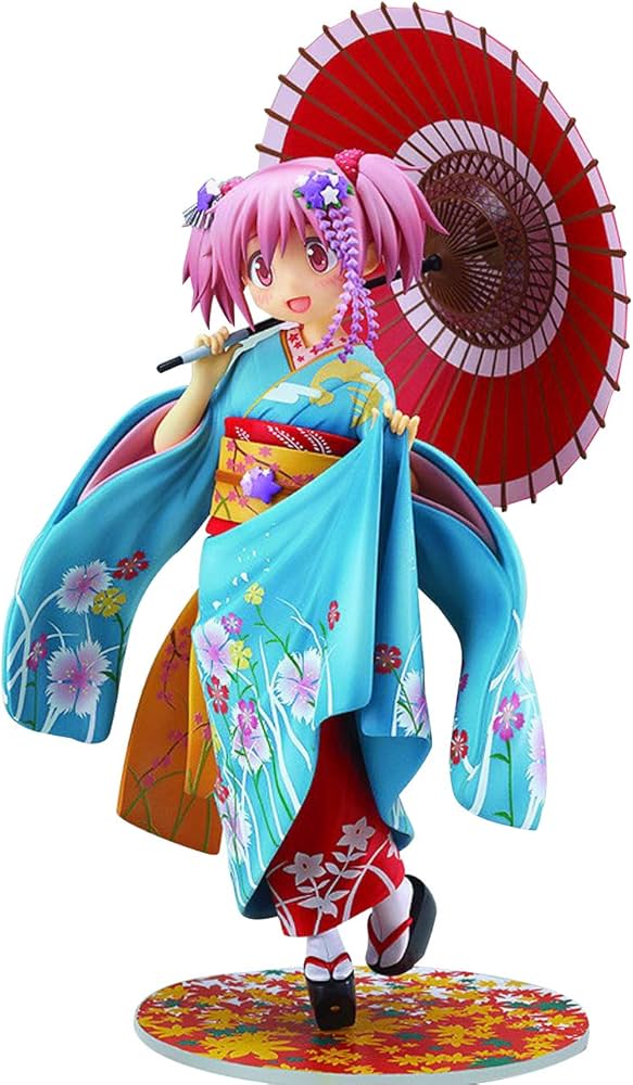 Amazon.co.jp: 魔法少女まどか☆マギカ 鹿目まどか 舞妓Ver. 1/8