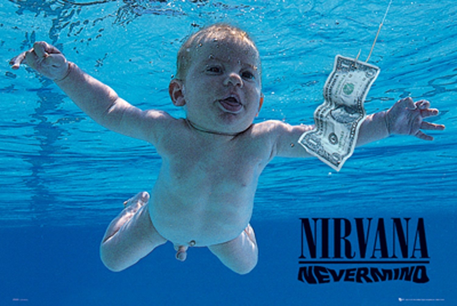 Amazon.co.jp: Nirvana Poster Nevermind (91,5cm x 61cm) : ホーム
