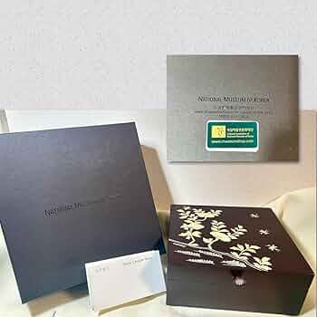 Amazon.co.jp: 極 韓国 螺鈿細工 螺鈿漆器 宝石箱 ジュエリーボックス