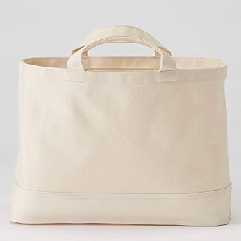 Amazon.co.jp: 無印良品 持ち手付帆布長方形バスケット・スリム・大 約