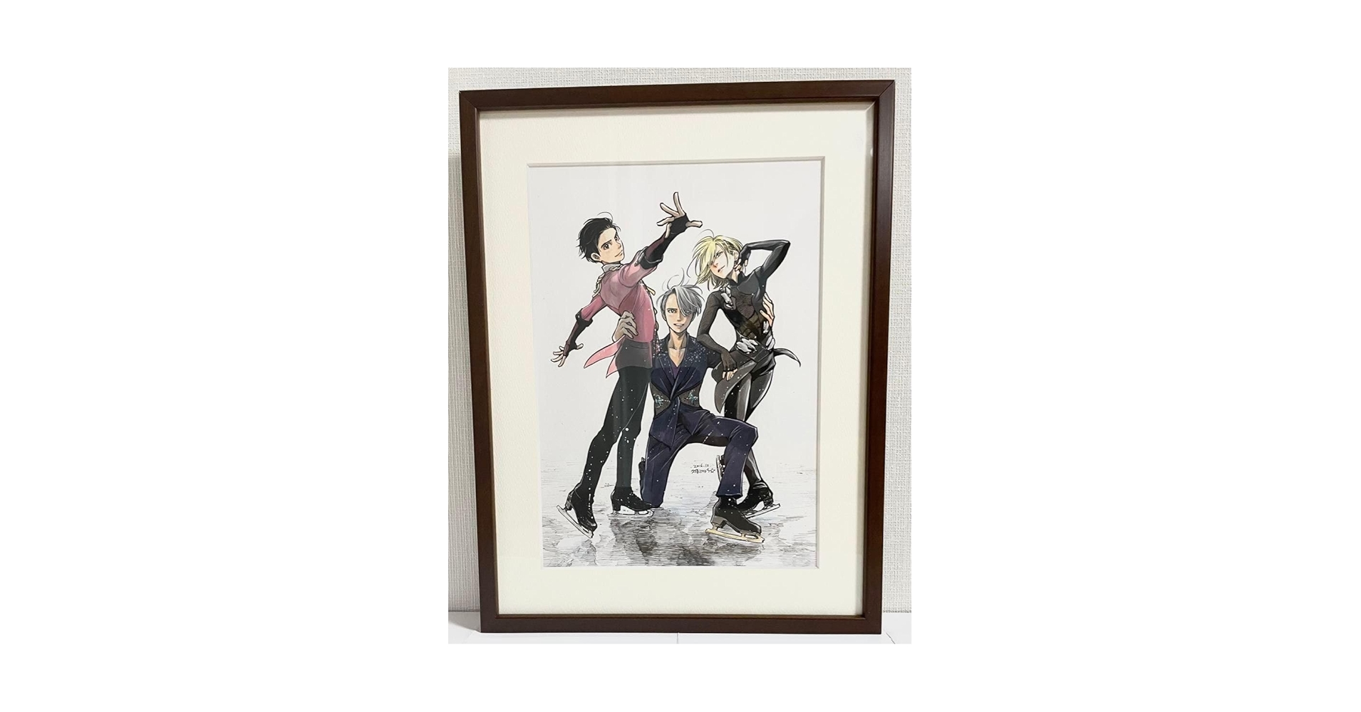 Amazon.co.jp: ユーリ on ICE 複製原画 受注生産 久保ミツロウ ユーリ