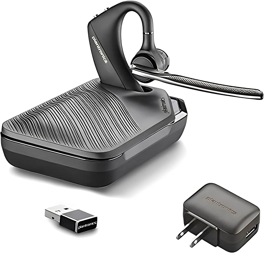 Amazon.com: Plantronics Voyager 5200-UC Bluetooth Headset Bundle w