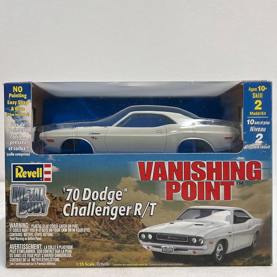 Amazon.co.jp: 未組立 Revell Metal Body 1/25 VANISHING POINT '70