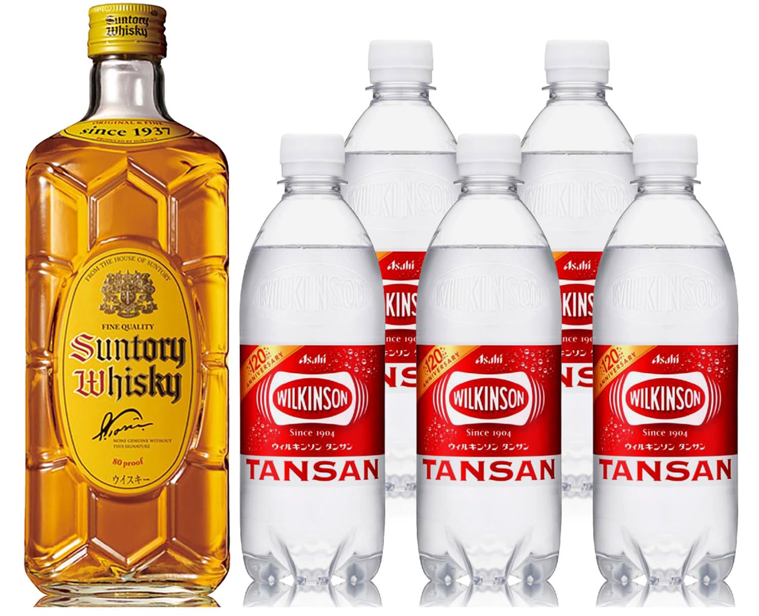 Amazon.co.jp: 幸せのハイボールセット＝サントリーウイスキー角瓶