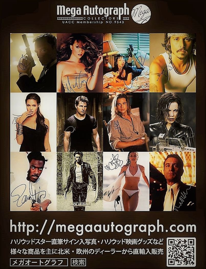 直筆サイン入り写真 ジェームズ・キャメロン アリータ/フレームなし/SA