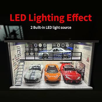 Amazon.com: 1:24 Scale Die-cast Model Car Display Case with