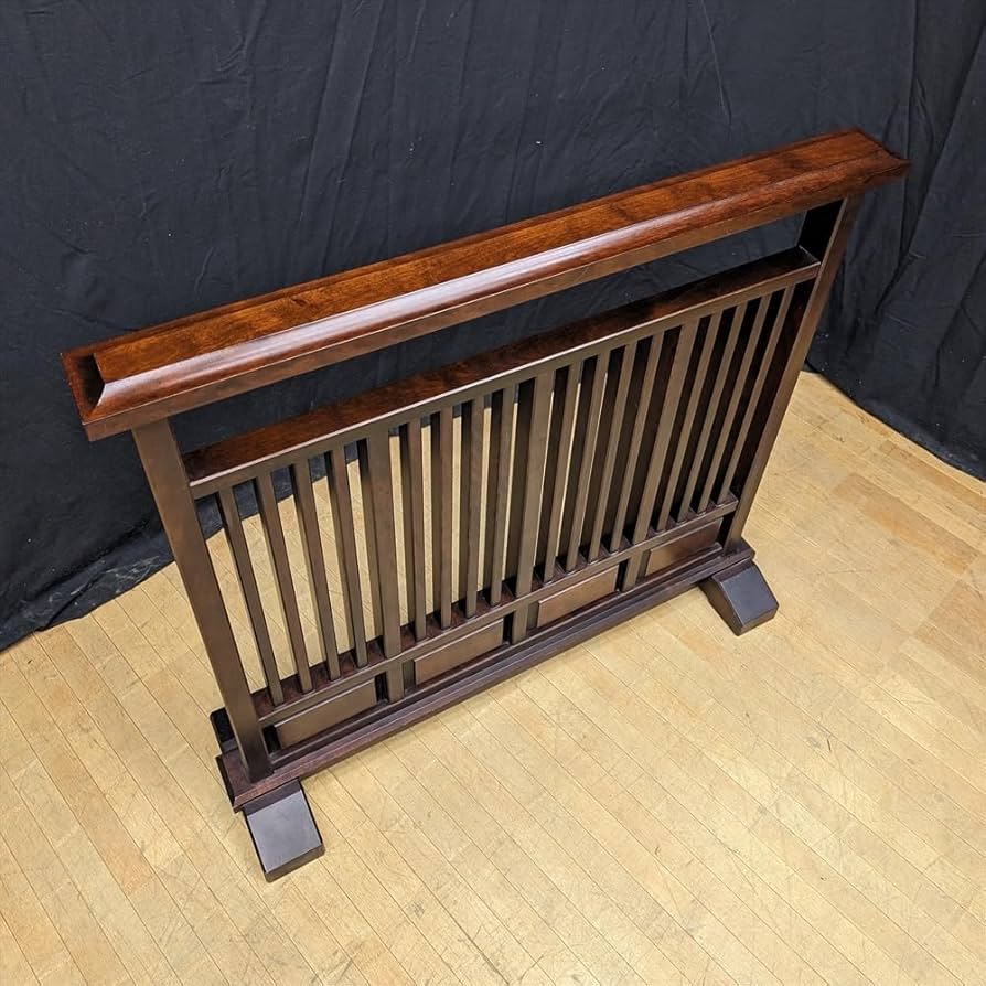 注文 北海道民芸家具 樺 カバ材 衝立 パーティション 間仕切り つい立