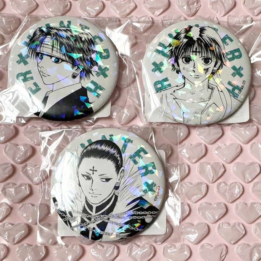 ハンターハンター カイト HUNTER × HUNTER オールスター缶バッジ