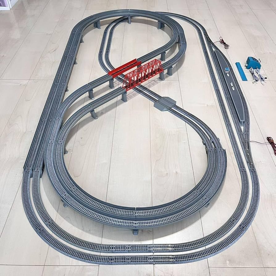 Amazon | Nゲージ KATO ユニトラック 単線×複線エンドレスレイアウト 8