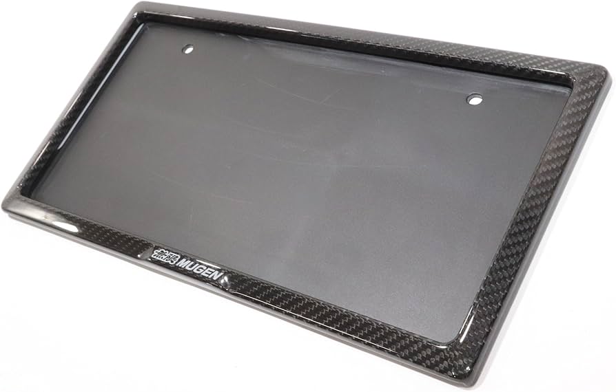 Amazon | 無限（MUGEN）/71146-XG8 -K4S0 カーボンナンバープレート