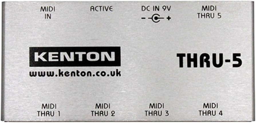 Amazon.co.jp: Kenton Electronics 5アウト MIDI スルーボックス Thru