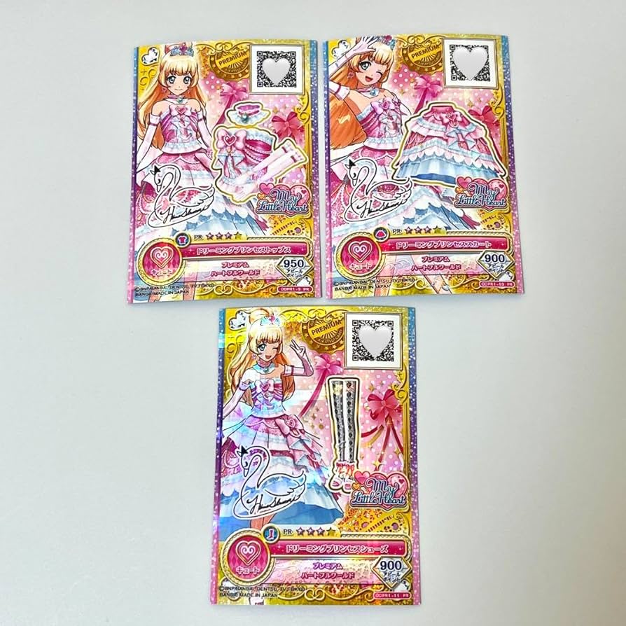 アイカツスターズ！ 白鳥ひめ ブロマイド プリント セブンイレブン