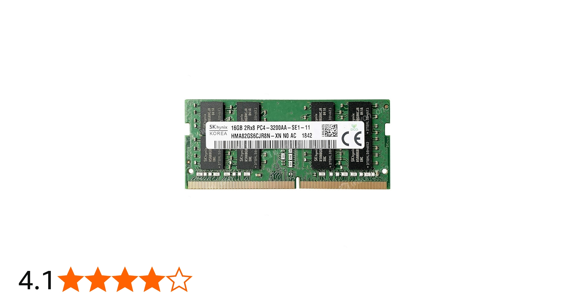Amazon.co.jp: MCPNAND SK Hynix HMA82GS6CJR8N-XN 16GB DDR4 3200