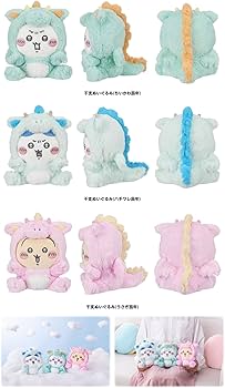 Amazon.co.jp: ちいかわ ハッピーバッグ 2024 干支ぬいぐるみ 辰年3種