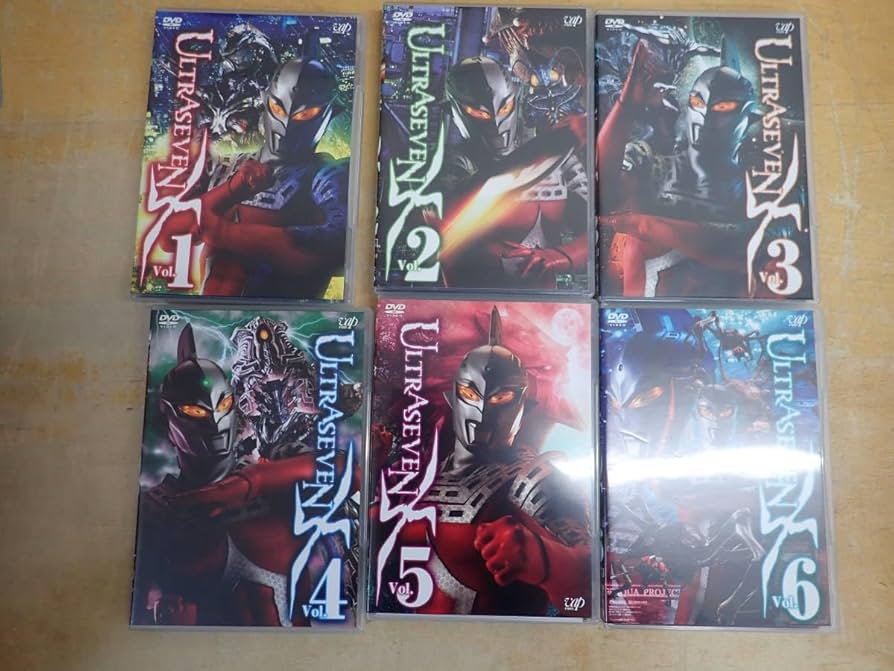 未開封】 DVD特典グッズ Vol.1~Vol.6 全 ウルトラセブンX 未開封】 DVD