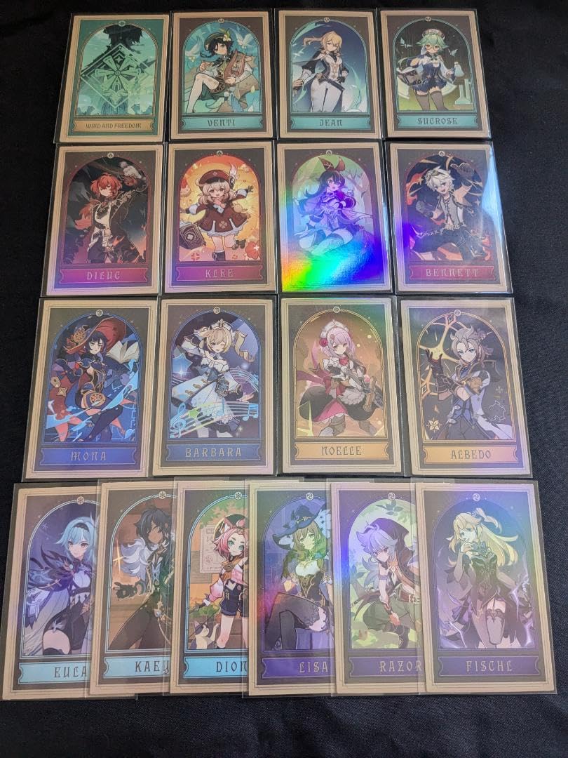 ホヨランド HoYoland 原神 韓国 限定 七星召喚カード雷電将軍色紙