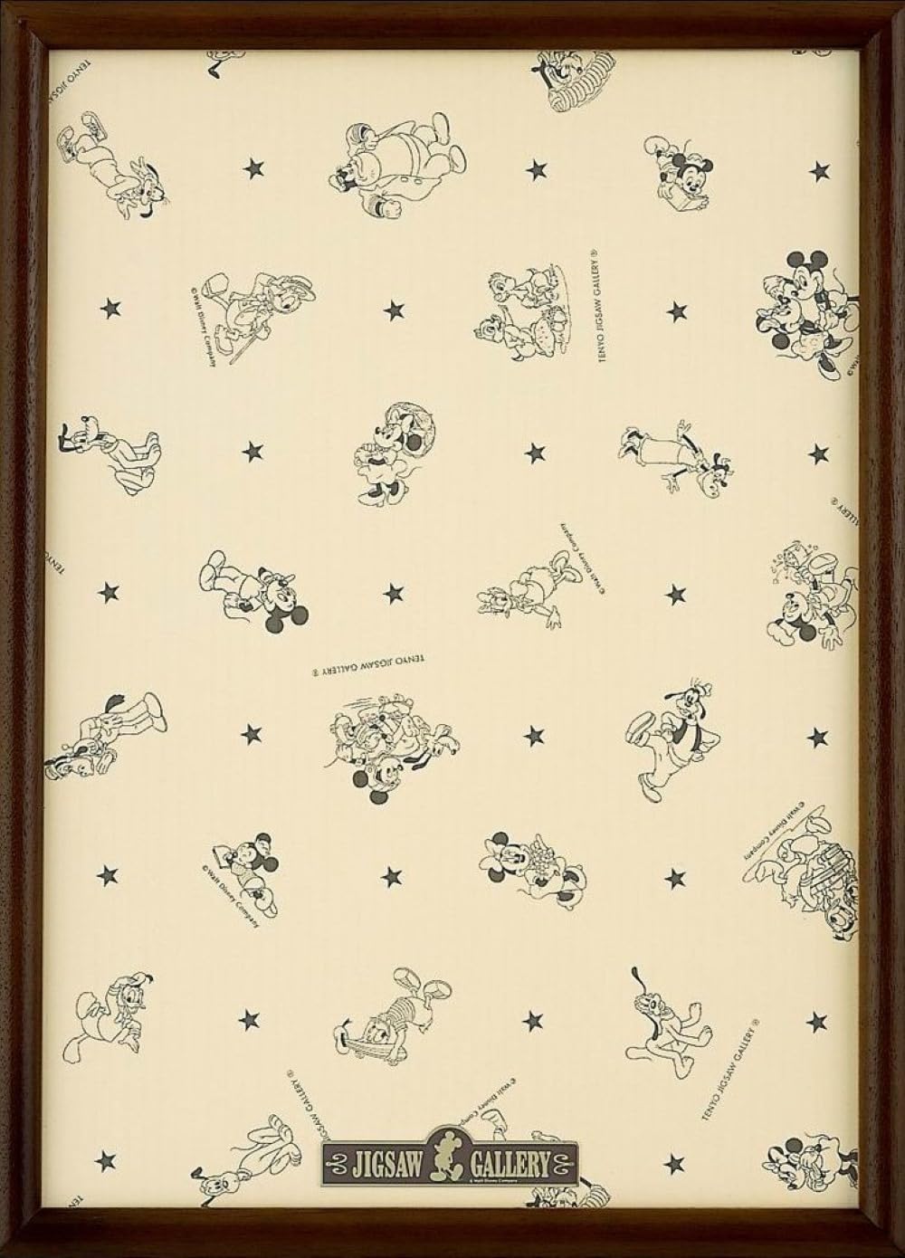 希少】ディズニー ウッディパズル ミッキー 300ピーフレーム付き 希少