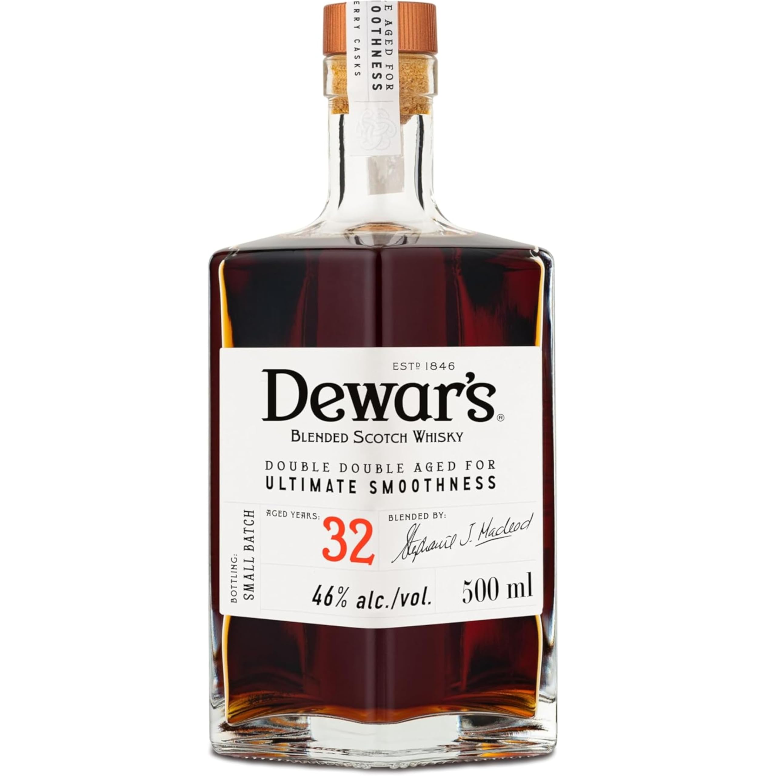 Amazon.co.jp: デュワーズ ダブルダブル 32年 [ ブレンデッド スコッチ