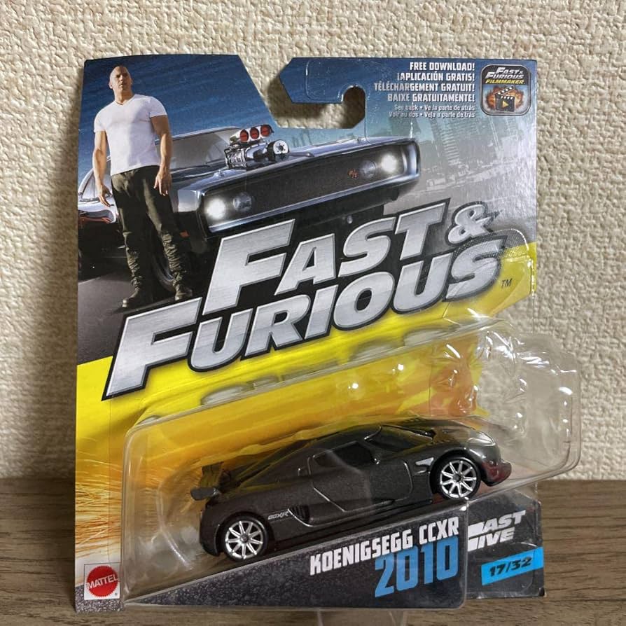 マテル FAST&FURIOUS KOENIGSEGG CCXR ワイルドスピード 5 劇中車