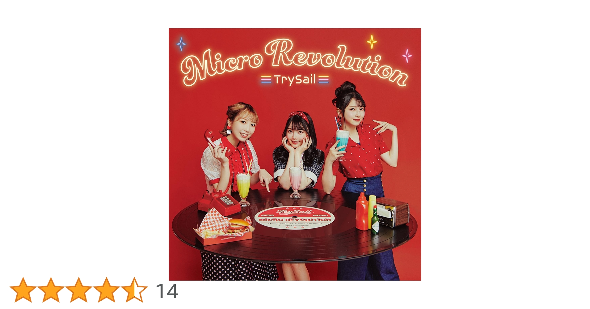 TrySail 直筆サイン入りポスターマイクロレボリューション アニサマ