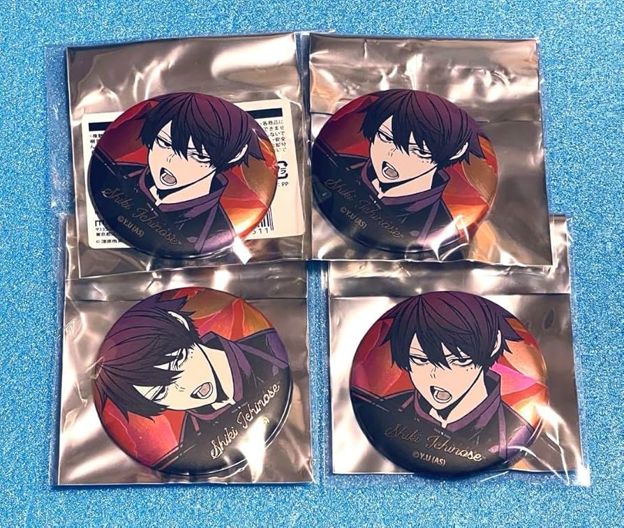 桃源暗鬼 一ノ瀬四季 メタリック缶バッジ TSUTAYA 秋田書店 20点 桃源