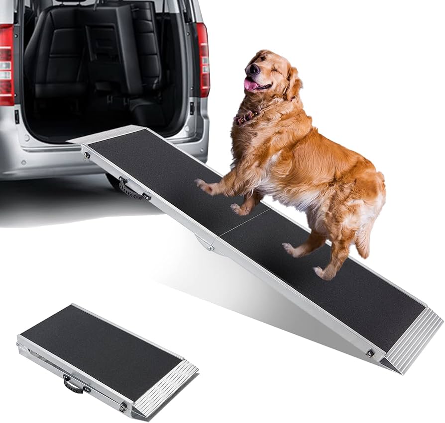 Amazon.co.jp: 折り畳み アルミ スロープ 犬用， gardhom ペット