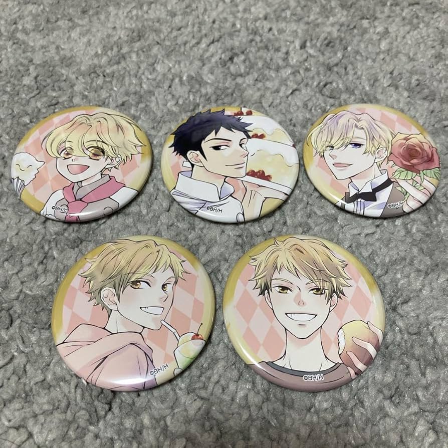 桜蘭高校ホスト部 埴之塚光邦 ハニー先輩 くじメイト 缶バッジ 割引