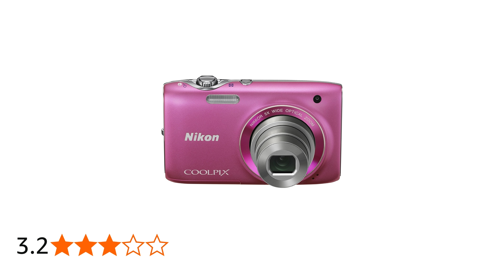 Amazon | NikonデジタルカメラCOOLPIX S3100 フレッシュピンク S3100PK