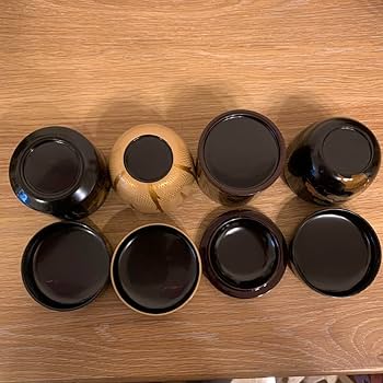 春の野・白塗 平網・金林寺 鳴子・黒塗 老松/四季棗！『宮田宗景』造129