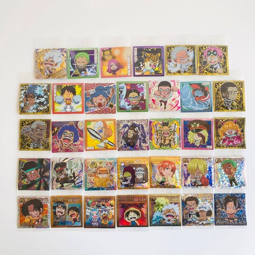 ワンピース ウエハースシール Log.1~ Log.11 コンプセット 未開封