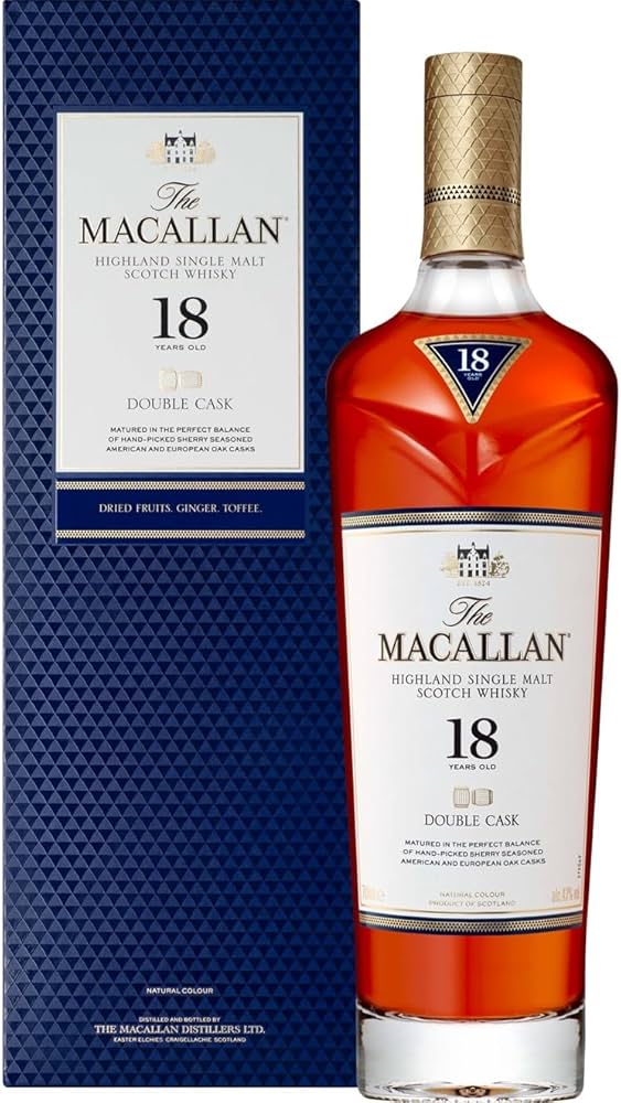 The Macallan 18年 シングルモルトウイスキー 700ml 43%
