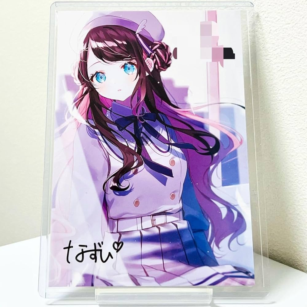 Amazon.co.jp: 花芽なずな 活動4周年記念 直筆サイン入りポストカード