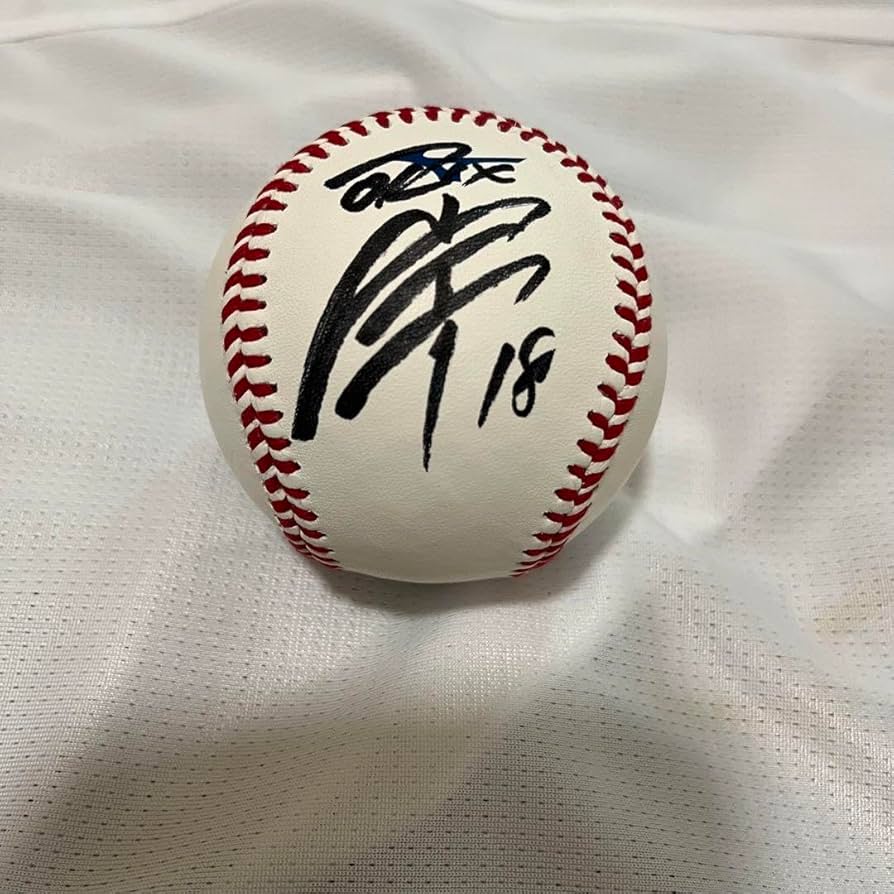 ドジャース山本由伸投手サインボール！