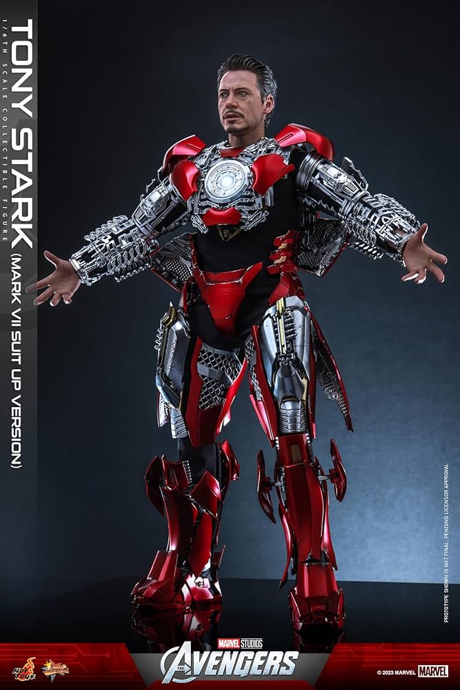 Hot Toys Tony Stark MMS191 フィギュア Amazon.co.jp: ムービー