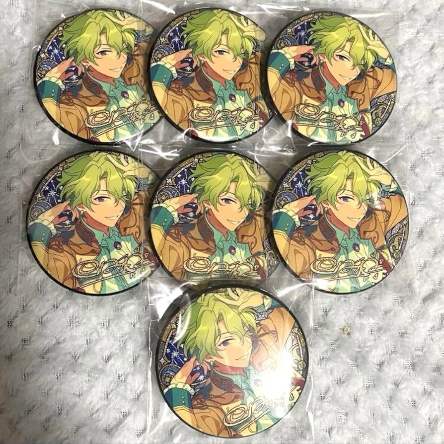 あんスタ 中国 盛放 缶バッジ 巴日和 20個 あんスタ 中国 盛放 缶