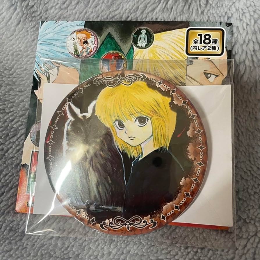 HUNTER×HUNTER ティンバッチ 旧アニメ 初代 クロロ等 缶バッジ 稀少