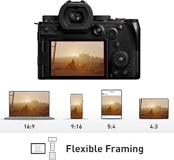 Amazon.com : Panasonic LUMIX S5II Mirrorless Camera, 24.2MP Full