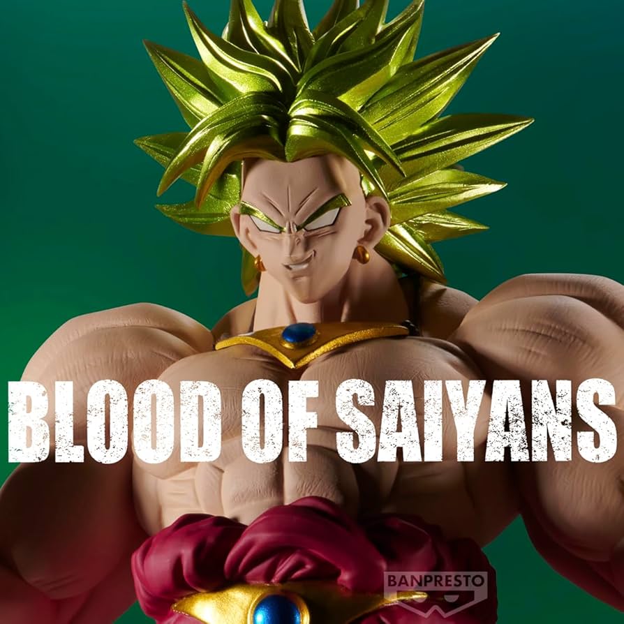 Amazon.com: Banpresto - Dragon Ball Z - Super Saiyan Broly Blood