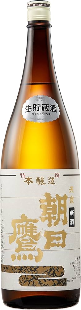Amazon.co.jp: 高木酒造 朝日鷹 特撰 本醸造 1800ml 銘酒十四代