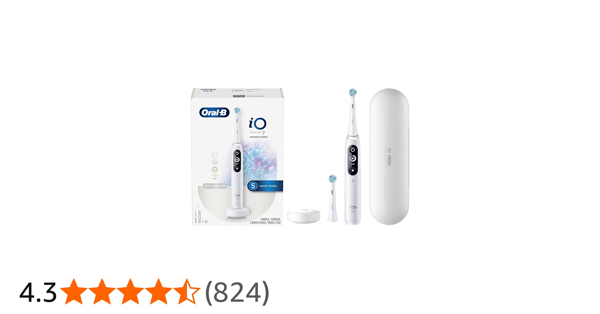 Amazon.co.jp: オーラルB 電動歯ブラシ iOシリーズ7 替えブラシヘッド2