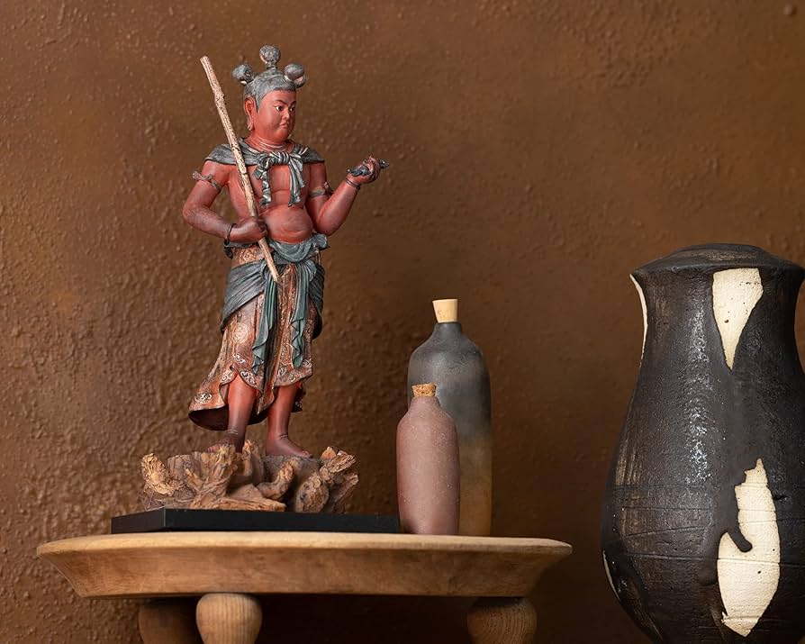 Amazon｜イスムTanaCOCORO[掌] 制多伽童子＿仏像 フィギュア 国宝 イS