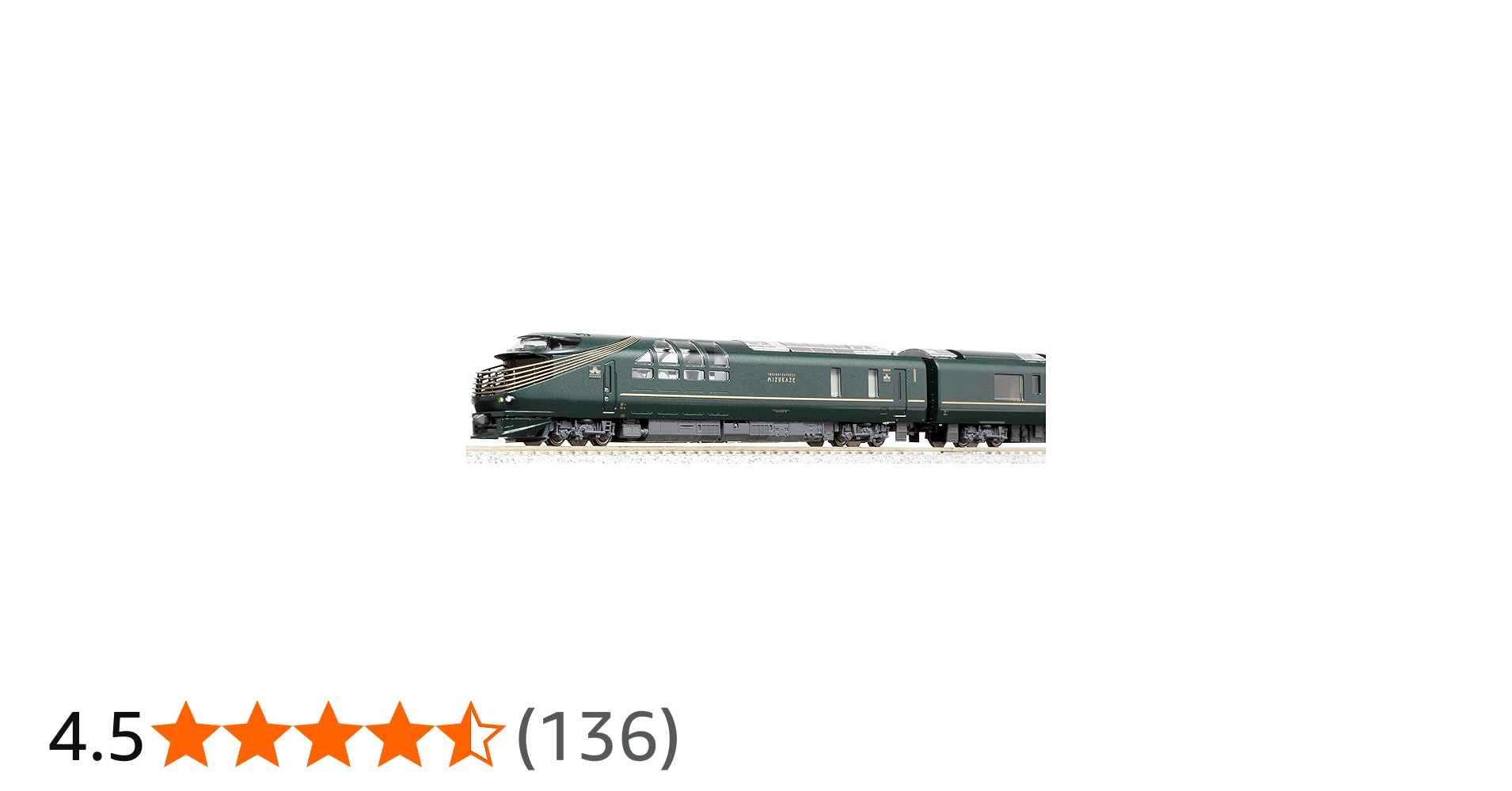 Amazon | KATO Nゲージ 87系「TWILIGHT EXPRESS 瑞風」10両セット 特別