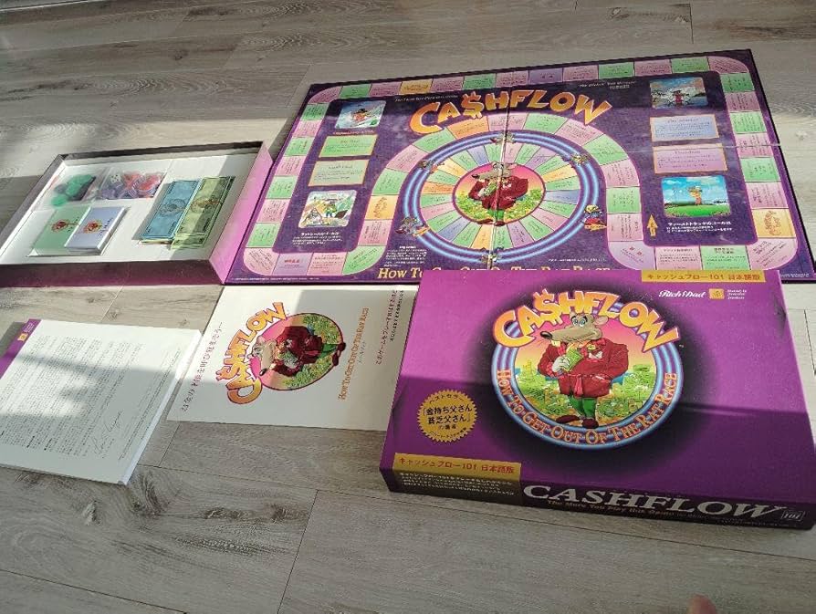 キャッシュフロー101日本語版一式ボードゲーム投資学習教育ラット