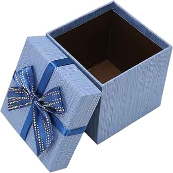 Amazon.co.jp: 蓋付き長方形ギフトボックス4個、クリスマス用ギフト