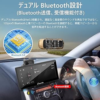 美品】 Carpride 103Pro 10.3インチ ディスプレイ Amazon.co.jp: 「103